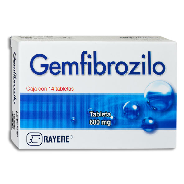 GEMFIBROZILO (Rayere) c/14 TABS. 600 MG.