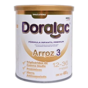 HIDRATOS DE CARBONO 0.5g de los cuales: Almidón precocido de maíz 0.1g Fructooligosacáridos (FOS) 1.0g